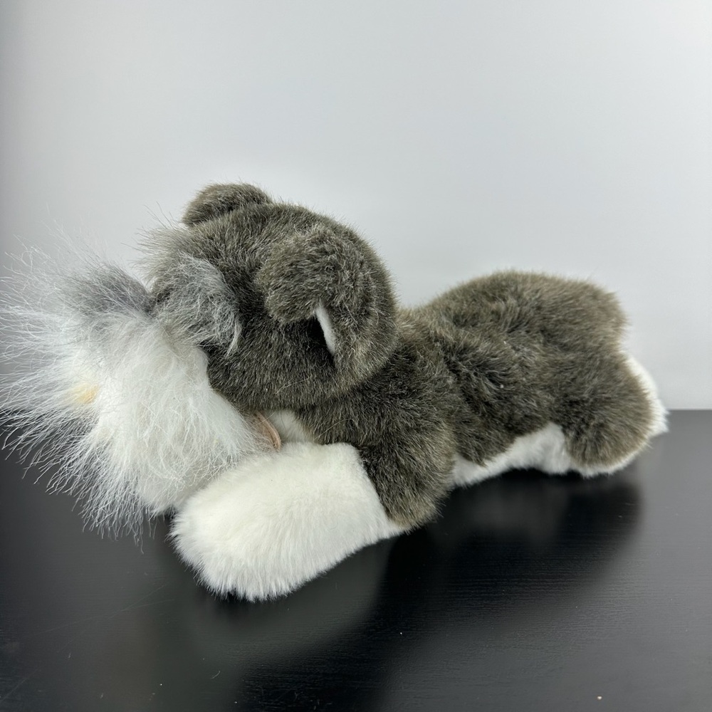Russ Berrie Yomiko Classics Miniature Schnauzer Puppy Dog 12” Large Plush